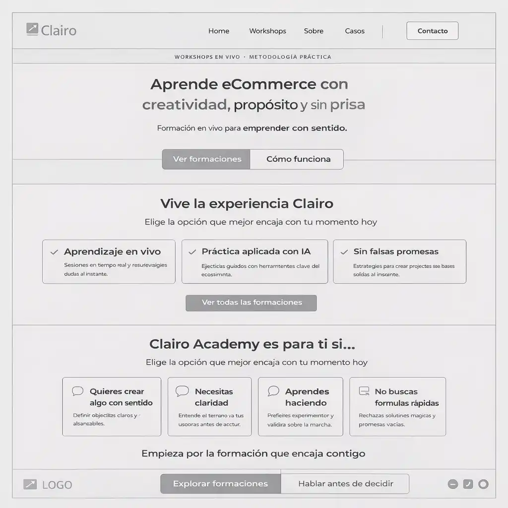 Prototipos Clairo Academy